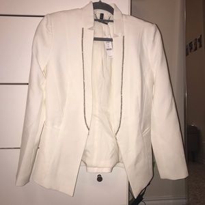 white house black market blazer/coat